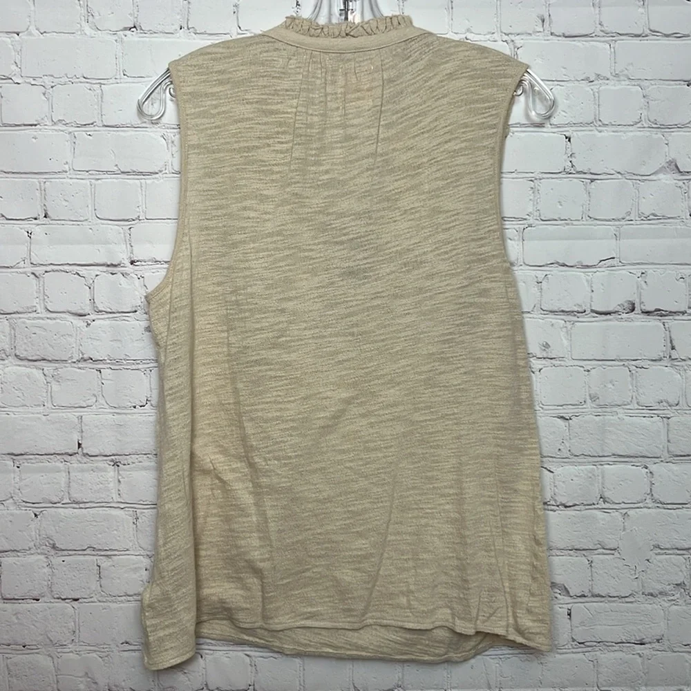 Ric Rac Sleeveless Ruffle Blouse - Picture 8 of 13
